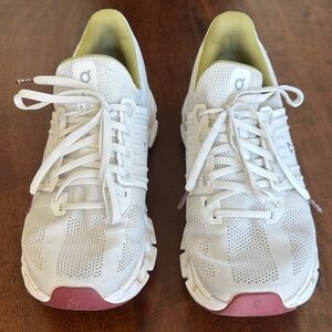 On Running Women's White Athletic Shoes